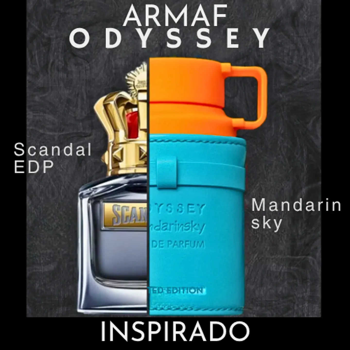 ODYSSEY MANDARIN SKY 200 ML EDP (EDICIÓN LIMITADA)  - ARMAF - (INSPIRADO EN SCANDAL POUR HOMME JEAN PAUL GAULTIER.) 1