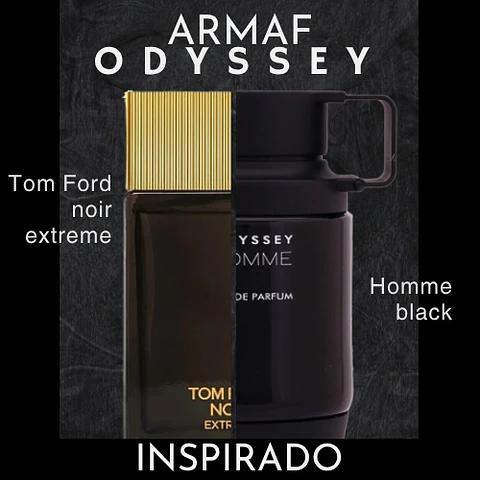 ODYSSEY HOMME EDP 200 ML FOR MEN - ARMAF - (INSPIRADO EN NOIR EXTREME)