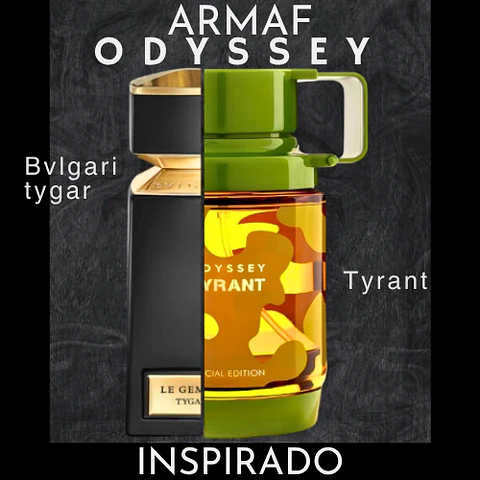 ODYSSEY TYRANT SPECIAL EDITION EDP 100 ML FOR MEN -  ARMAF - (INSPIRADO EN TYGAR DE BVLGARI)