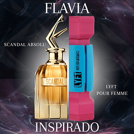 LYFT POUR FEMME EDP 100 ML - FLAVIA - (INSPIRADO EN SCANDAL ABSOLU DE JEAN PAUL GAULTIER)