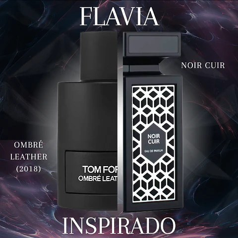 NOIR CUIR EDP 90 ML UNISEX  - FLAVIA - (INSPIRADO EN OMBRÉ LEATHER (2018)