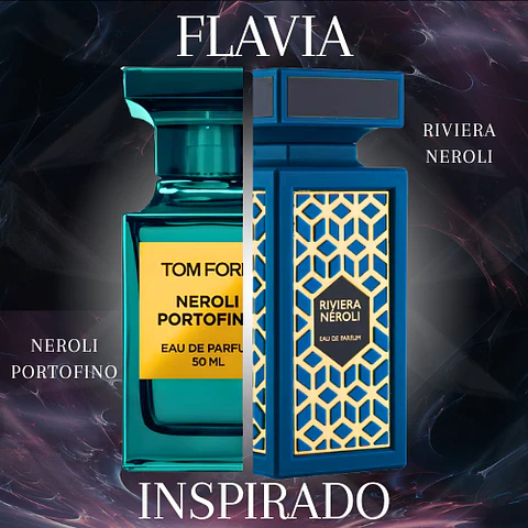 RIVIERA NEROLI EDP 90 ML UNISEX -  FLAVIA - (INSPIRADO EN NEROLI PORTOFINO)