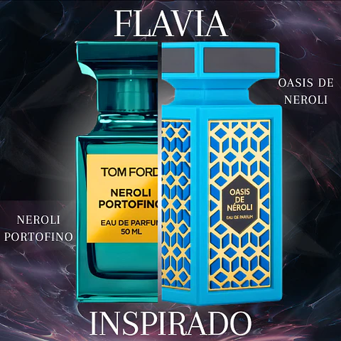OASIS DE NÉROLI EDP 90 ML UNISEX  -  FLAVIA - (INSPIRADO EN NEROLI PORTOFINO)