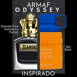 ODYSSEY MANDARIN SKY ELIXIR EDP 100 ML - ARMAF - (INSPIRADO EN SCANDAL LE PARFUM DE JEAN PAUL GAULTIER)