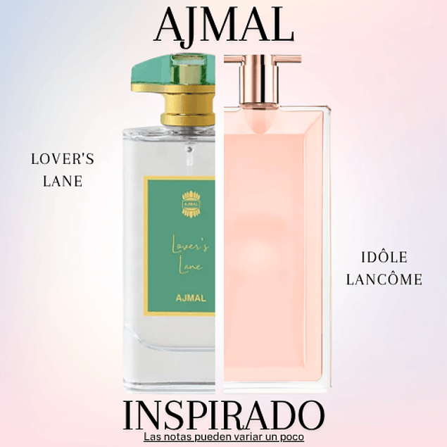 LOVER'S LANE EDP 70 ML FOR WOMEN - AJMAL - (INSPIRADO EN IDOLE DE LANCÔME)