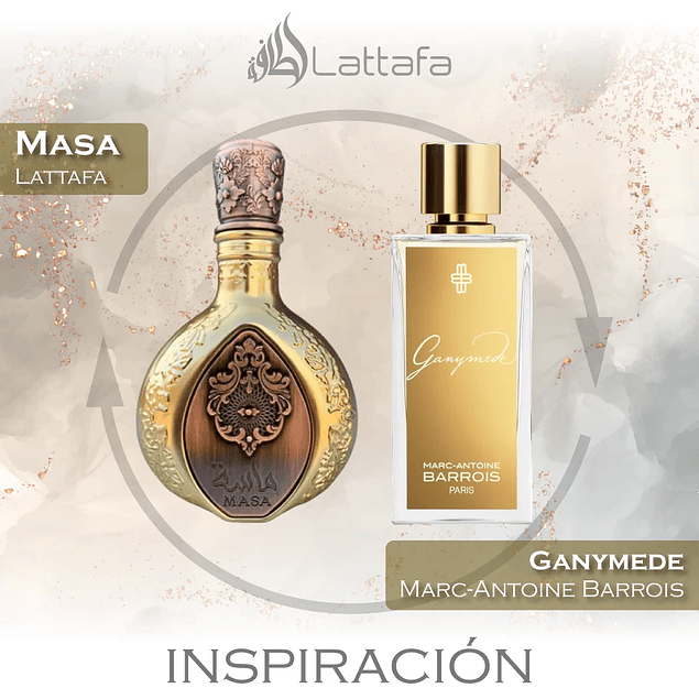 MASA EDP 100 ML UNISEX -  LATTAFA PRIDE (INSPIRADO EN  MARC-ANTOINE BARROIS GANYMEDE)