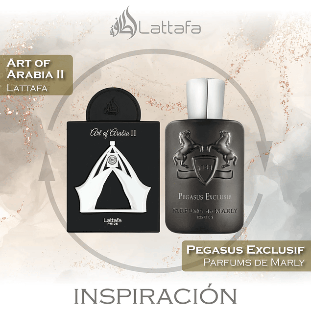 ART OF ARABIA II  EDP 100 ML UNISEX - LATTAFA (INSPIRADO EN MARLY'S PEGASUS EXCLUSIF)