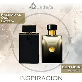 RAMAAD AL OUD 100 ML EDP UNISEX - LATTAFA (INSPIRADO VERSACE OUD NOIR POUR HOMME)