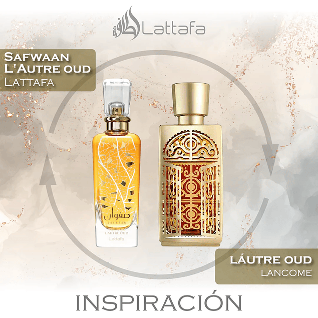 SAFWAAN L'AUTRE OUD 100 ML UNISEX - LATTAFA (INSPIRADO EN LANCOME LÁUTRE OUD)