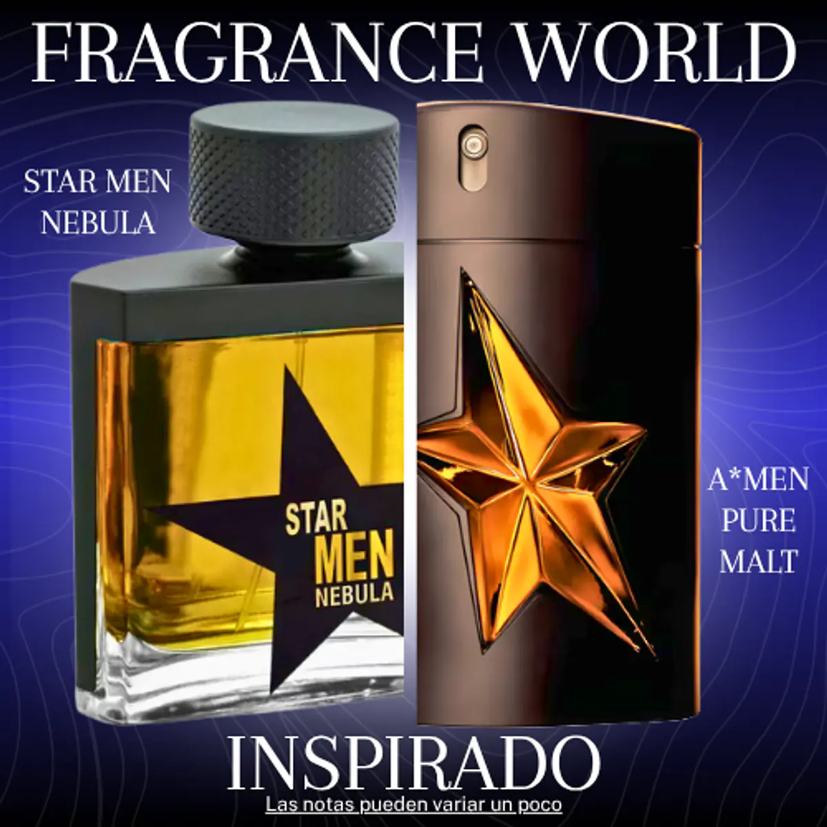STAR MEN NÉBULA 100 ML - FRAGRANCE WORLD - (A*MEN PURE MALT