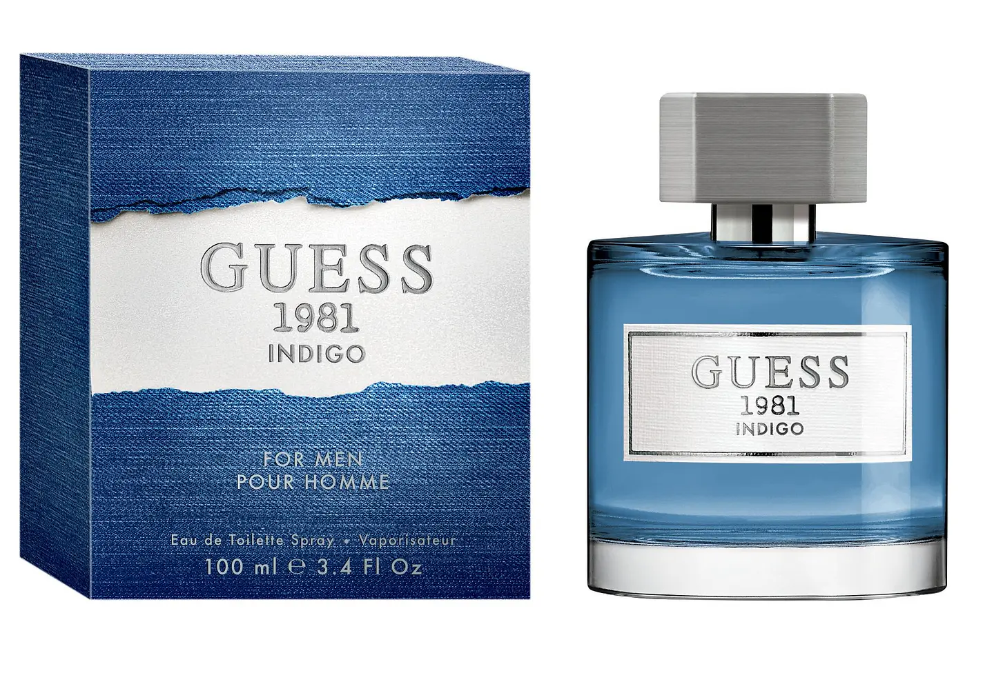 GUESS 1981 INDIGO POUR HOMME EDT 100 ML - GUESS 1