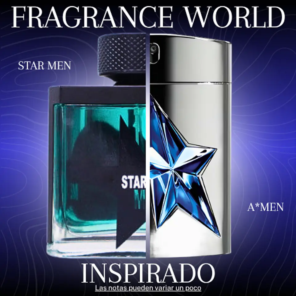 STAR MEN EDP 100 ML FOR MEN - FRAGRANCE WORLD - (INSPIRADO EN A*MEN DE MUGLER) 2