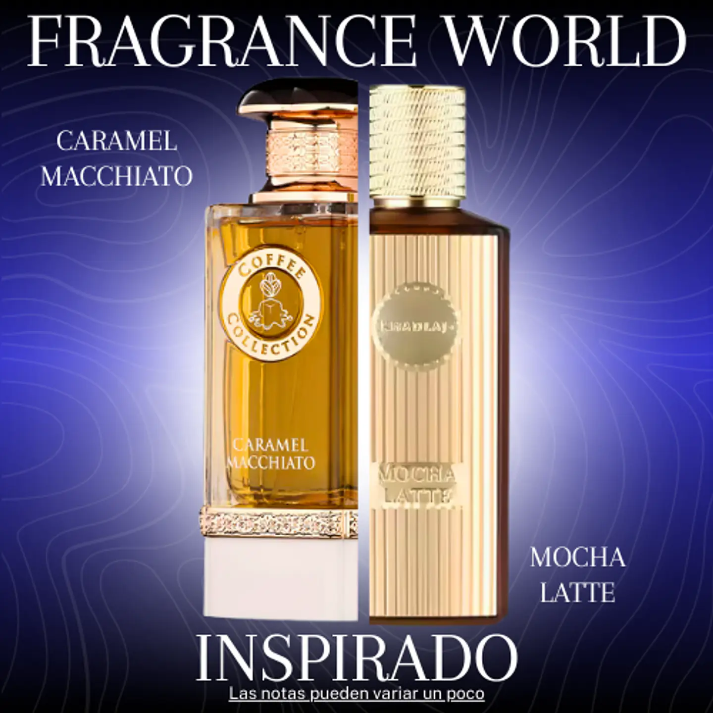 CARAMEL MACCHIATO EDP 100 ML - FRAGRANCE WORLD - (INSPIRADO EN MOCHA LATTE DE KHADLAJ) 1