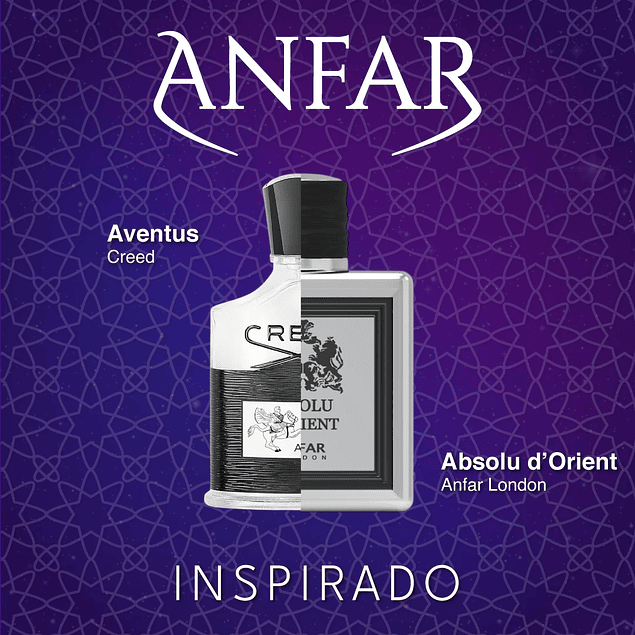 ABSOLU D’ORIENT EXTRAIT DE PARFUM 115 ML FOR MEN - ANFAR LONDON (INSPIRADO EN AVENTUS CREED)