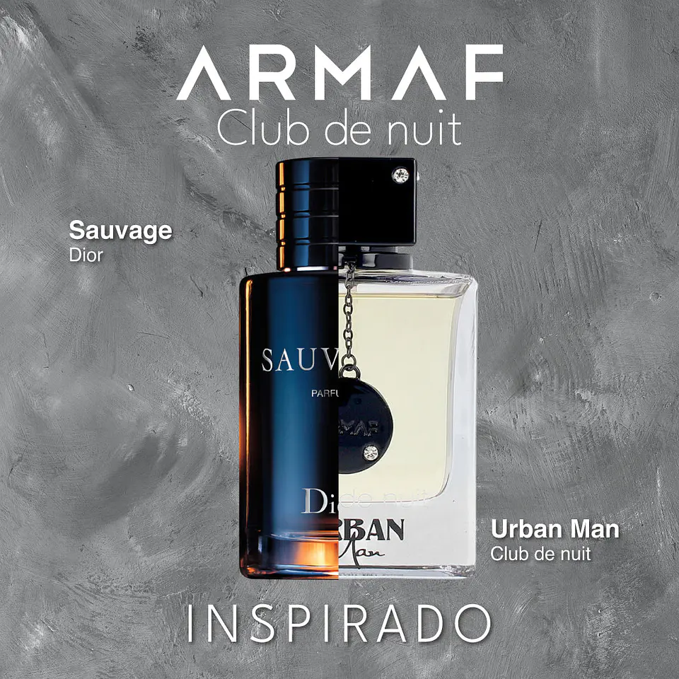 CLUB DE NUIT URBAN MEN EDP 105 ML - ARMAF (INSPIRADO EN SAUVAGE DIOR) 1
