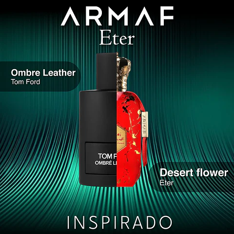 DESERT FLOWER EDP 100 ML UNISEX - ARMAF (INSPIRADO EN OMBRÉ LEATHER (2018) TOM FORD)