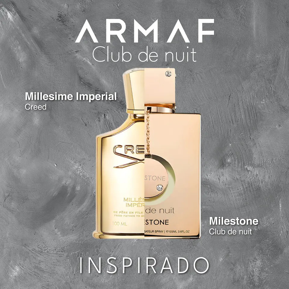 CLUB DE NUIT MILESTONE WOMEN EDP 105 ML -  ARMAF (INSPIRADO EN MILLESIME IMPERIAL CREED) 2