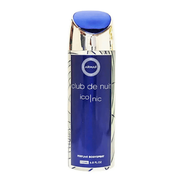 CLUB DE NUIT ICONIC DEO 200 ML - ARMAF - (INSPIRADO EN BLEU DE CHANEL)