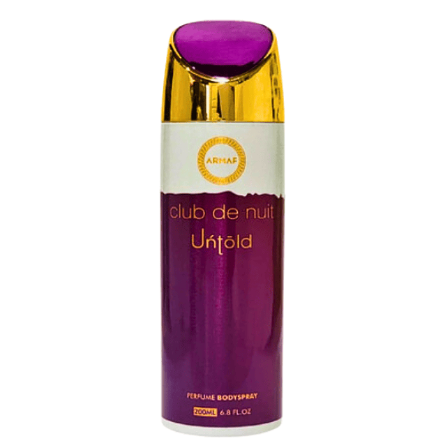 CLUB DE NUIT UNTOLD DEO  200 ML - ARMAF -(INSPIRADO EN BACCARAT ROUGE 540 MAISON FRANCIS KURKDJIAN)