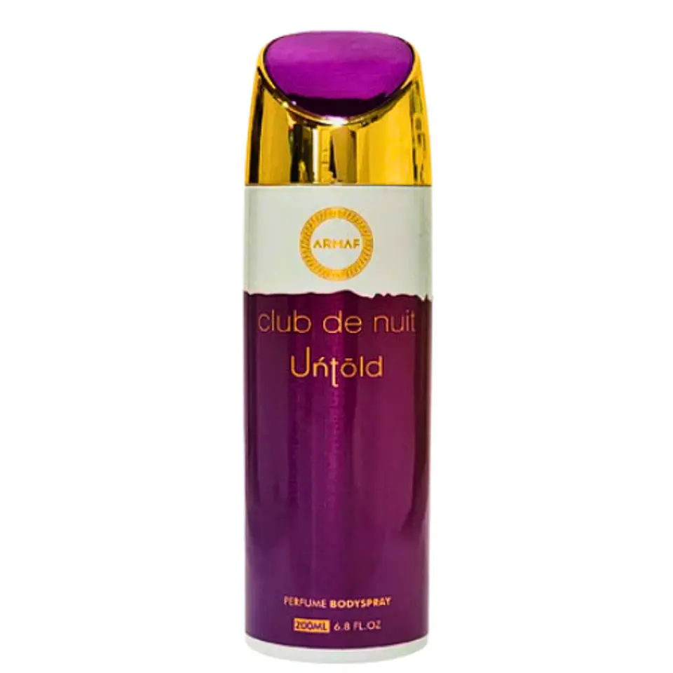 CLUB DE NUIT UNTOLD DEO  200 ML - ARMAF -(INSPIRADO EN BACCARAT ROUGE 540 MAISON FRANCIS KURKDJIAN) 1