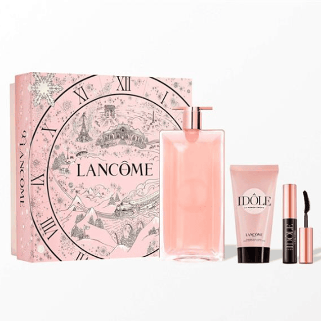 IDOLE EDP 50 ML+ BODY CREAM 50 ML + MÁSCARA 25 ML SET -LANCÔME