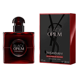 BLACK OPIUM OVER RED EDP 30 ML FOR WOMEN - YVES SAINT LAURENT