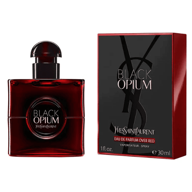 BLACK OPIUM OVER RED EDP 30 ML FOR WOMEN - YVES SAINT LAURENT