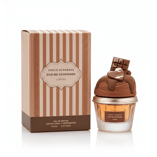 CHOCO OVERDOSE EDP 75 ML FOR WOMEN - LATTAFA (INSPIRADO EN CHOCOLATE GREEDY DE MONTALE)