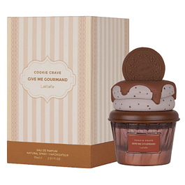 COOKIE CRAVE EDP 75 ML  FOR WOMEN - LATTAFA (INSPIRADO EN ESCAPADE GOURMANDE DE MAISON MATAHA)