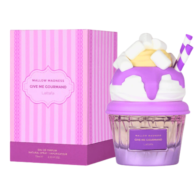 MALLOW MADNESS EDP 75 ML FOR WOMAN - LATTAFA - (INSPIRADO EN YUM BOUJEE MARSHMALLOW DE 81 KAYALI)