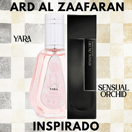 YARA FOR WOMEN EDP 50 ML MUJER (SIN CELOFAN) - BY ARD AL ZAAFARAN (INSPIRADO SENSUAL ORCHID DE LAURENT MAZZONE PARFUMS)