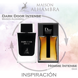 DARK DOOR INTENSE EDP 100 ML - MAISON ALHAMBRA (INSPIRADO EN DIOR HOMME INTENSE)