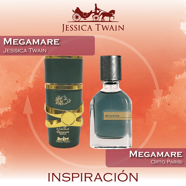 MEGAMARE EDP 25 ML UNISEX - JESSICA TWAIN