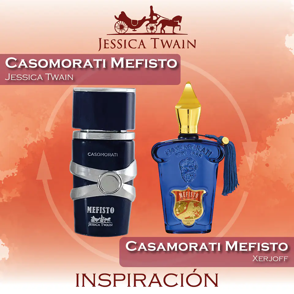 CASOMORATI MEFISTO EDP 25 ML FOR MEN - JESSICA TWAIN 2