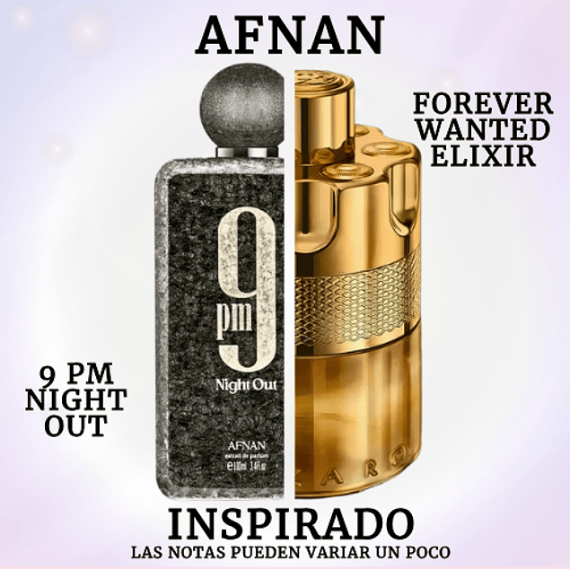 9 PM NIGHT OUT 100 ML EXTRAIT DE PARFUM UNISEX -  AFNAN