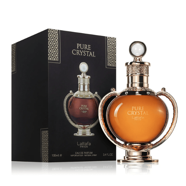 PURE CRYSTAL EDP 100 ML UNISEX - LATTAFA PRIDE (INSPIRADO EN DRUNK LOVERS DE BORNTOSTANDOUT)