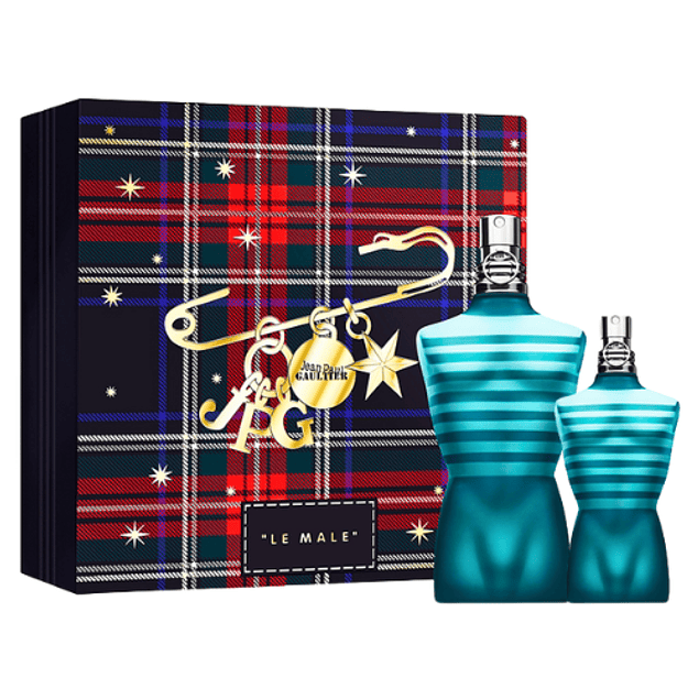 LE MALE EDT 125 ML + 40 ML FOR MEN SET - JEAN PAUL GAULTIER