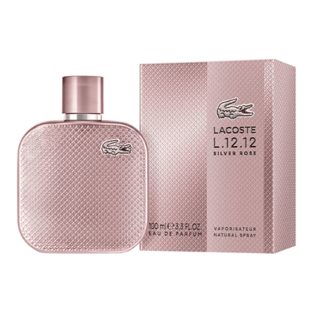 L.12.12 SILVER ROSE EDP 100 ML - LACOSTE