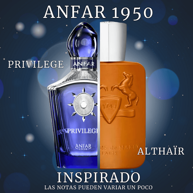 PRIVILEGE EXTRAIT DE PARFUM 100 ML FOR MEN - ANFAR 1950