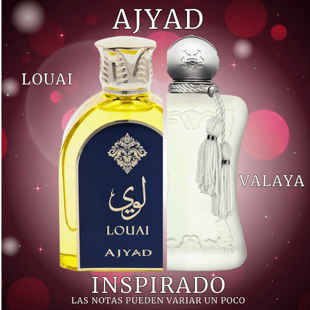 LOUAI EDP 100 ML FOR WOMAN - AJYAD