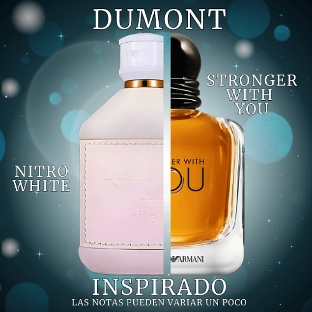 NITRO WHITE EDP 100 ML MAN  - DUMONT
