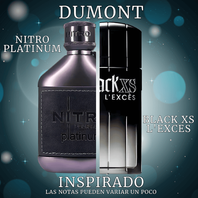 NITRO PLATINUM MAN EDP 100 ML  -  DUMONT