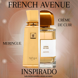 MERINGUE EDP 100 ML FOR WOMEN  - FRENCH AVENUE - ( INSPIRADO EN CRÈME DE CUIR DE BDK PARFUMS)