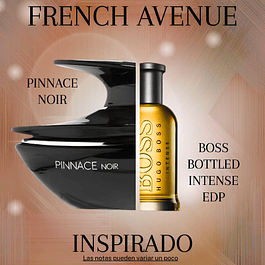 PINNACE NOIR EDP 100 ML UNISEX - FRENCH AVENUE (INSPIRADO EN BOSS BOTTLED INTENSE EAU DE PARFUM HUGO BOSS)