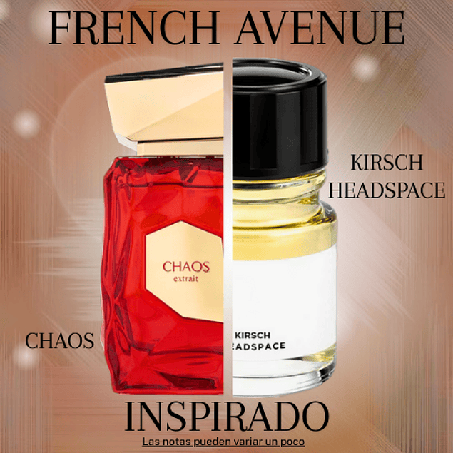 CHAOS EXTRAIT  EDP 100 ML UNISEX - FRENCH AVENUE