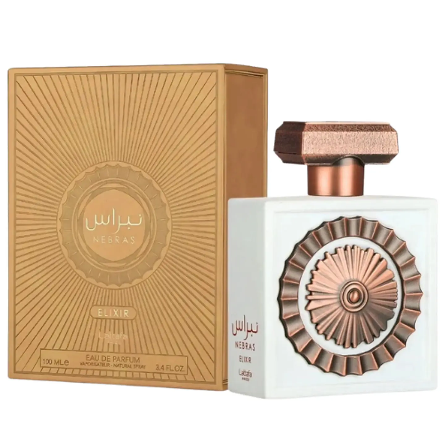 NEBRAS ELIXIR EDP 100 ML UNISEX -  LATTAFA 1