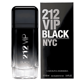 212 VIP BLACK MEN EDP 100 ML - CAROLINA HERRERA