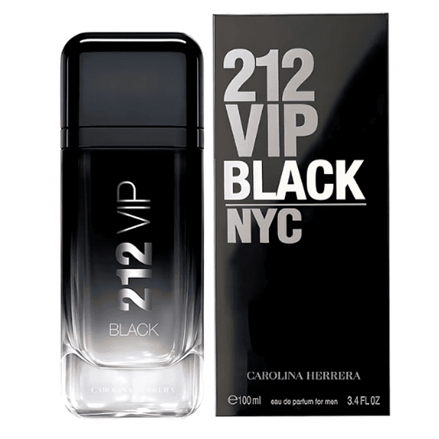 212 VIP BLACK MEN EDP 100 ML - CAROLINA HERRERA