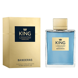 KING OF SEDUCTION ABSOLUTE MEN 200 ML - ANTONIO BANDERAS
