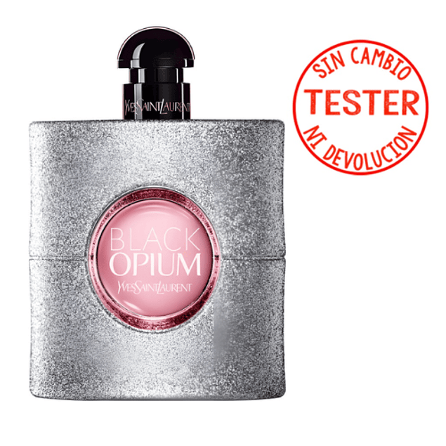 BLACK OPIUM GLITTER EDP 90 ML (TESTER-PROBADOR) - YVES SAINT LAURENT